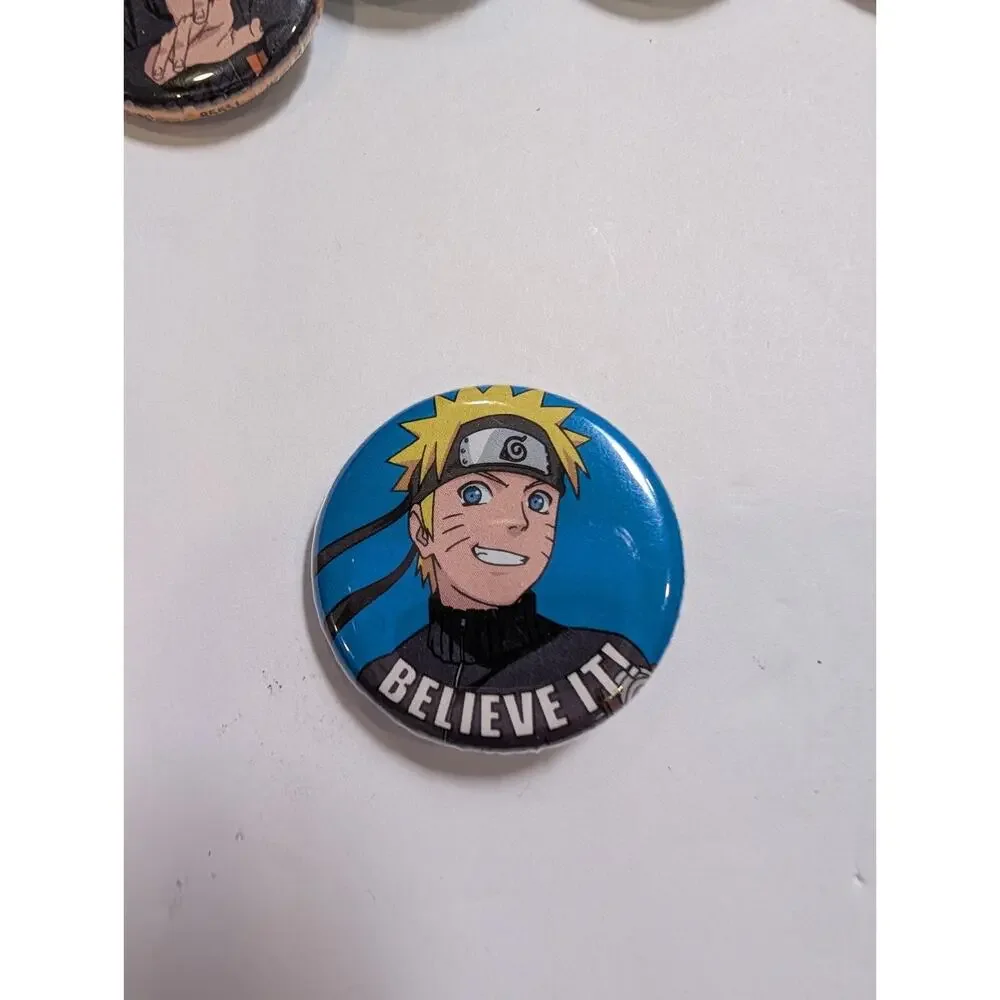 Naruto Uzumaki Can Badge‎ Set Of 9 Types